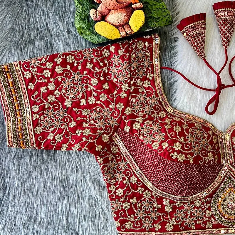 Royal Rani Color Stylish Bridal Blouse 