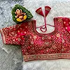 Rani Color Heavy Velvet Real Diamond Work Blouse