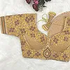 Royal Gold Stylish Bridal Blouse 