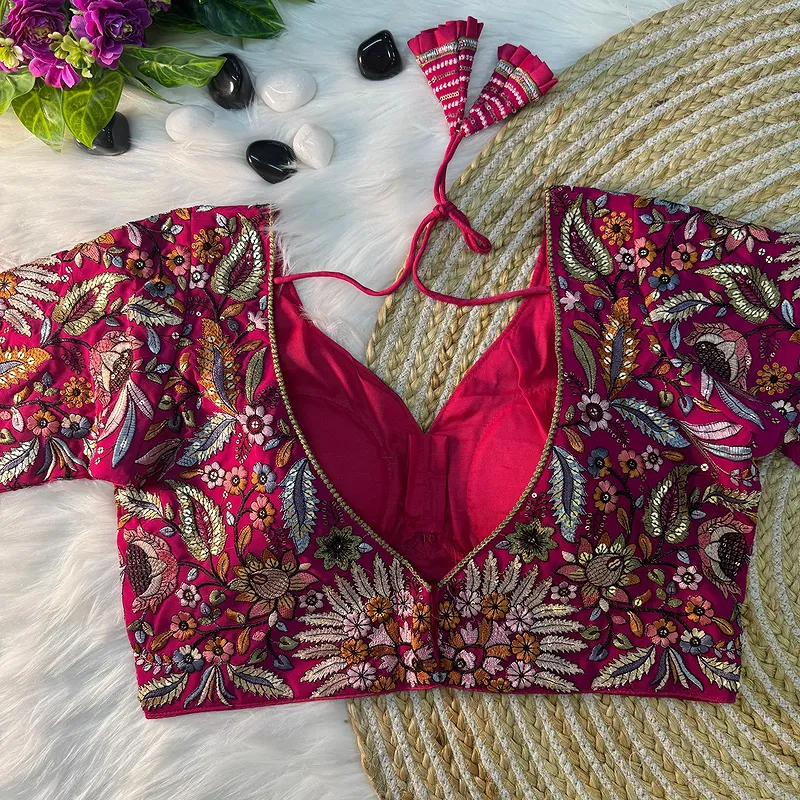 Rani Color Partywear Georgette Blouse