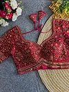 Rani Colour Heavy Handwork Party Blouse