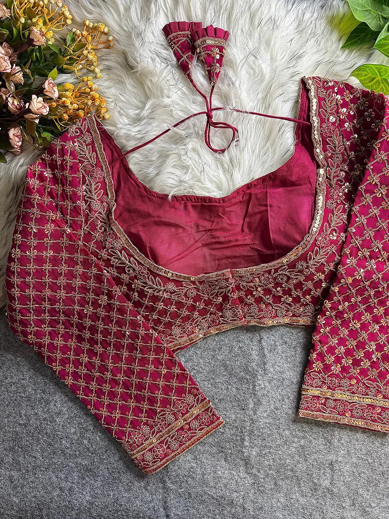 Rani Color Full Sleeve Partywear Blouse