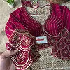 Rani Color Beaded Heavy Work Full Sleeve Readymade Designer Blouse