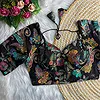 Black Color Navratri Style Readymade Blouse