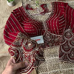 Maroon Blouse
