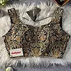 Black Heavy Coding n Sequin Work Readymade Designer Blouse