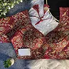 Maroon Italian Silk Sabyasachi-Neck Designer Blouse For Wedding