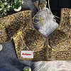 Gold Italian Silk Sequin Work & Heavy Coding Sabyasachi Neck Blouse